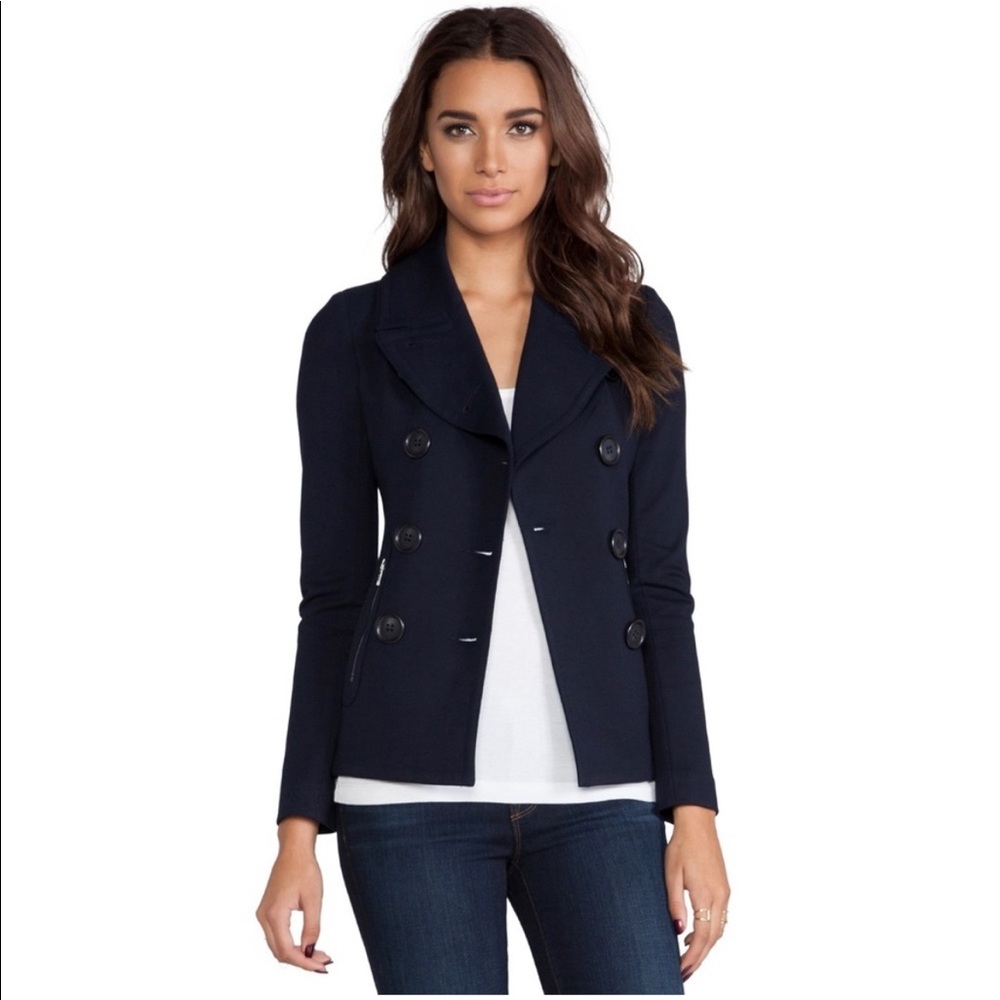 🔺BAILEY 44 🔺Navy “On the Attack” Double Breasted Jacket / Coat